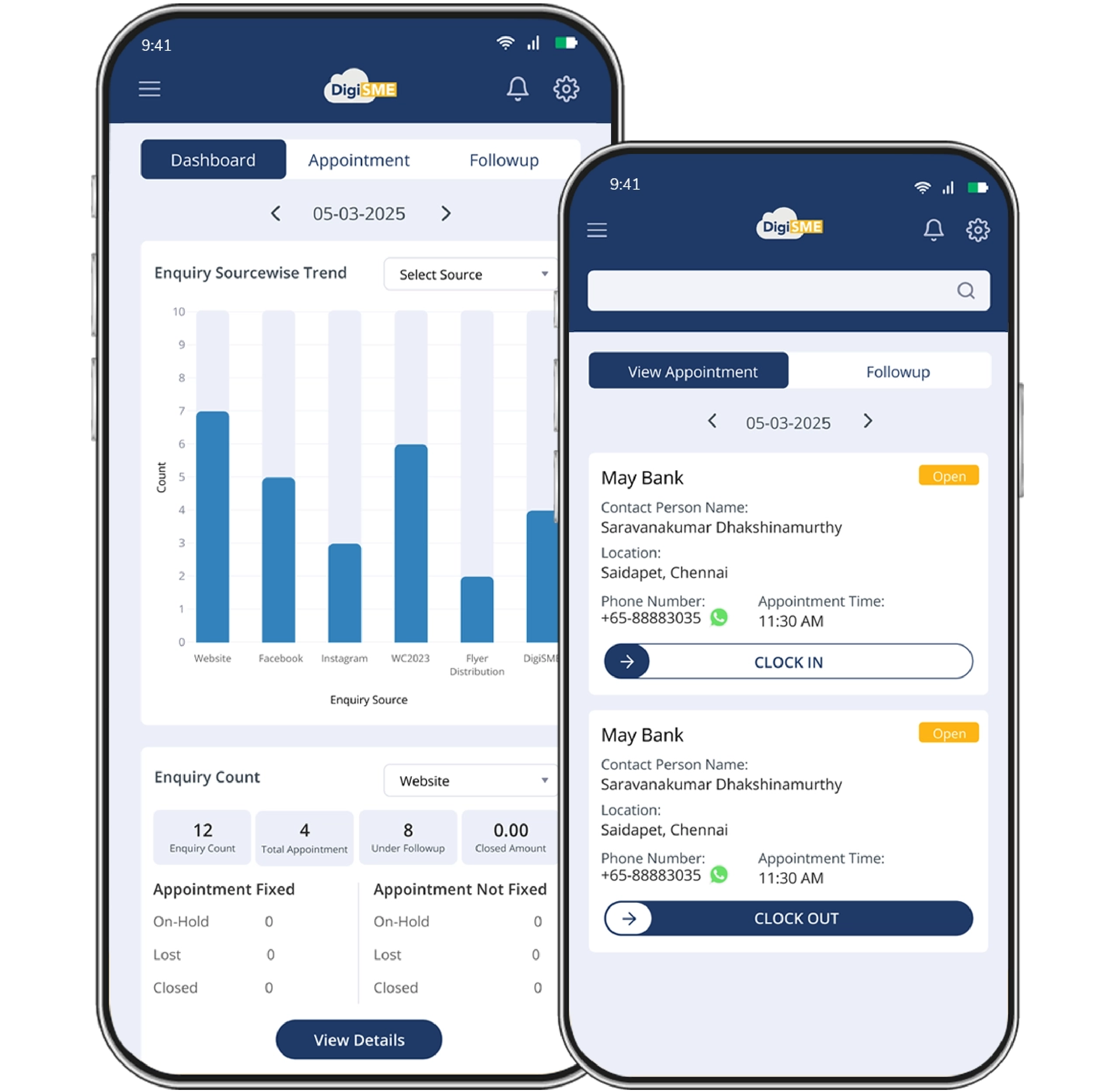 Field Staff Trackings